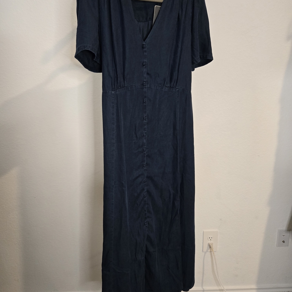 Levi's Dark Blue Maxi Dress